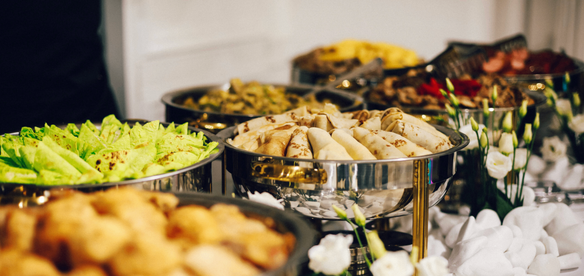 Sam & Jack's catering spread
